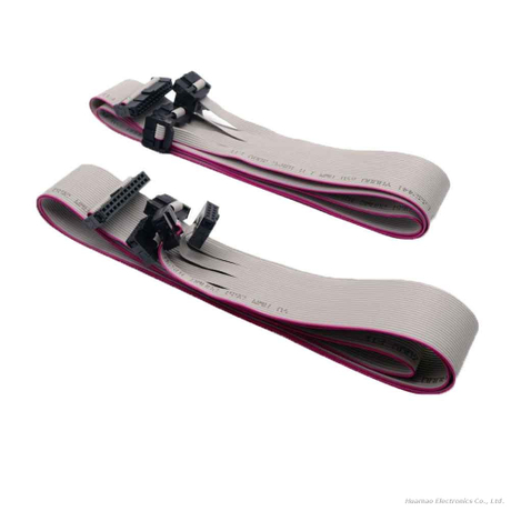 IDC 2.54-10P Red Edge Gray Cable 40P Motor Gray Cable Syringe Pump Connection Wire