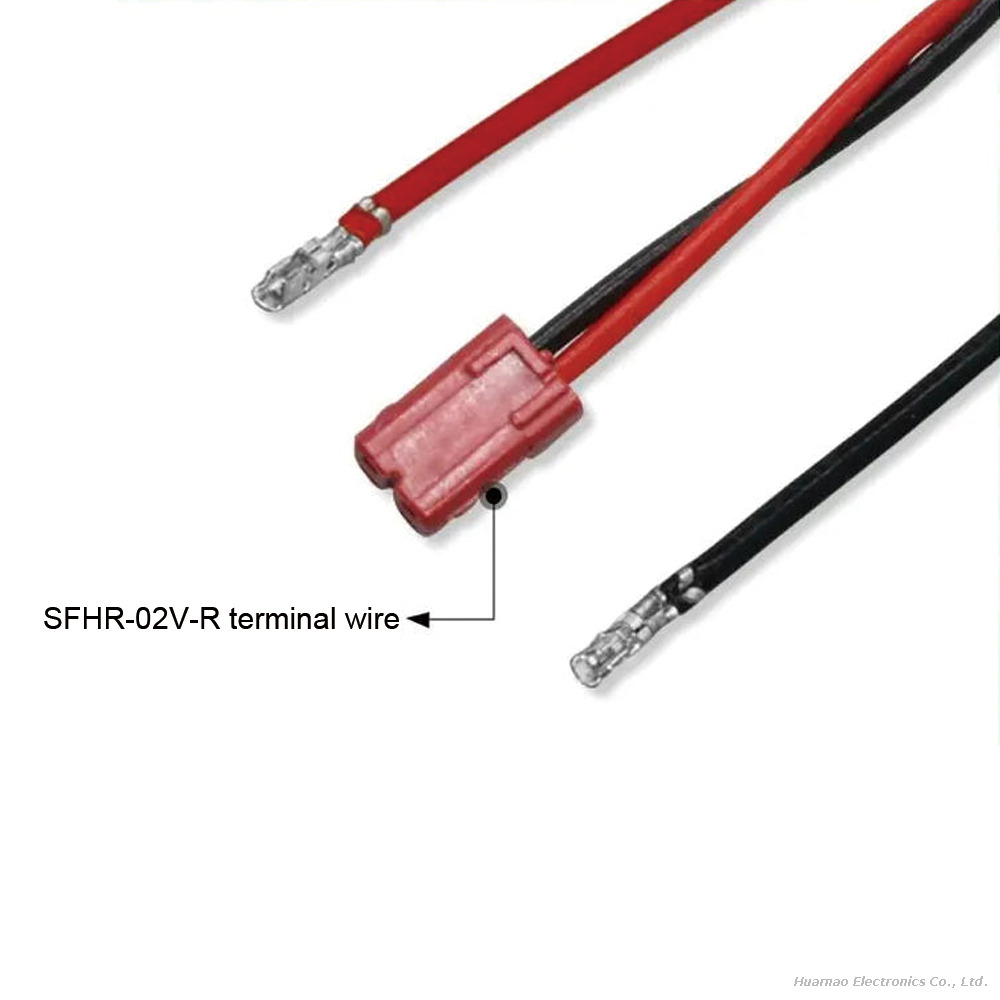 1.8mm Terminal Wire JST SFHR-02V-R Lithium Battery Internal Wiring Harness Connection Cable