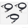 Industrial M9 Male To Pigtail Wire Connector Right Angle 4 Core Small Circular Connector Wire Harness