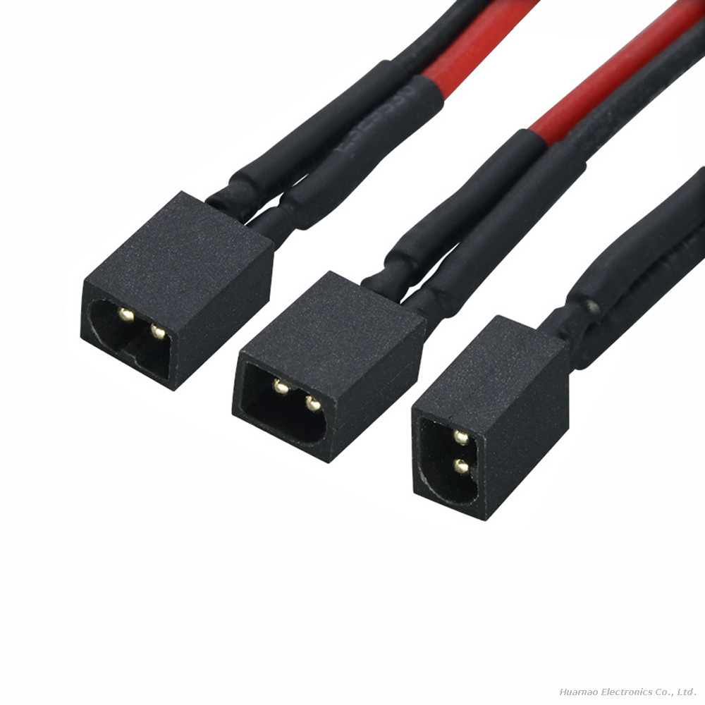 A30-F 2P Terminal Connector Wire 22AWG Silicone Cable for Drone Aviation Model Battery