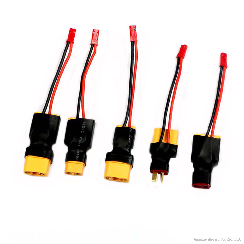 XT90 To XT60 To XT30 And JST SYP Plug Connector Cable Male To Female LED Light Strip Power Supply Wire Battery Extension Cable