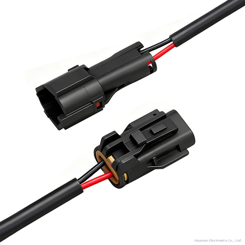 DJ7022Y-22-11 Male And Female Plug Cable 2464 22AWG Electronic Wire Automobile Waterproof Connector Cable Assembly