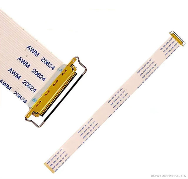 EDP ​​Connector LCD Screen Cable I-PEX 0.5mm Pitch 30P 40P Single Head Double Head Buckle