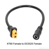 XT60 To DC5525 Barrel Jack Cable Female To Male Connector for Power Supply