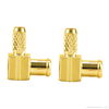 High Frequency MCX-JW-1.5 Elbow RF Connector Crimp Type MCX Male Antenna Head