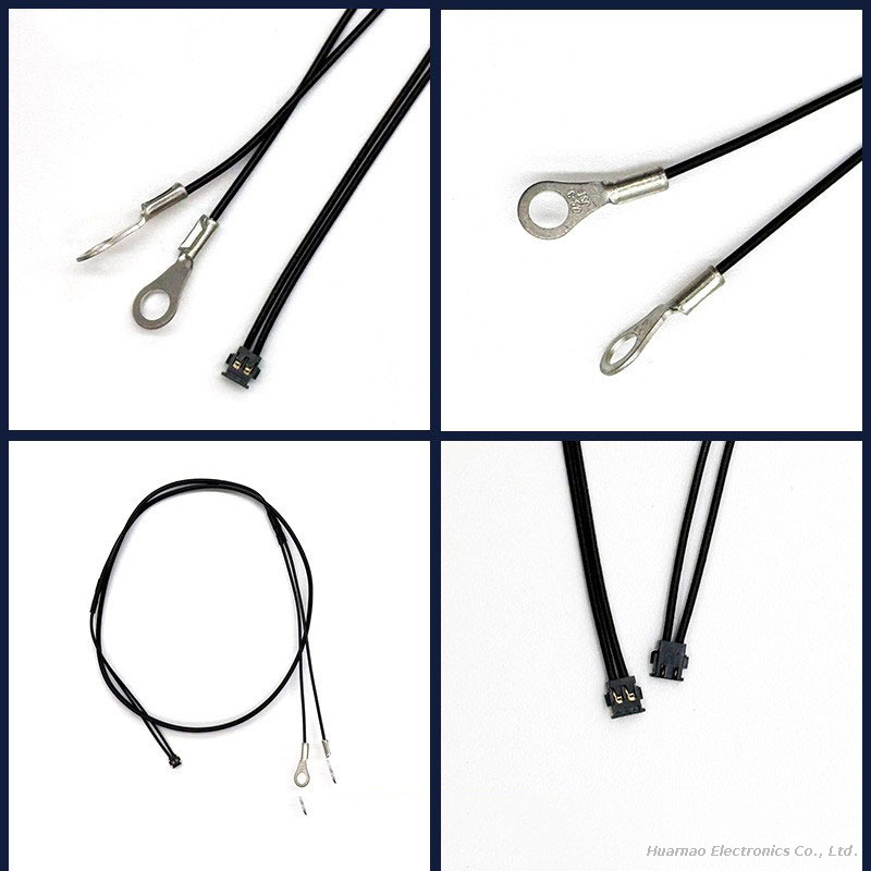 Amphenol 10114829-10102lf To Molex 78172-2p 1.25mm Pitch Wire To Board Wafer Vertical Cable Harness Electronic Encoder Cable Assembly Customized