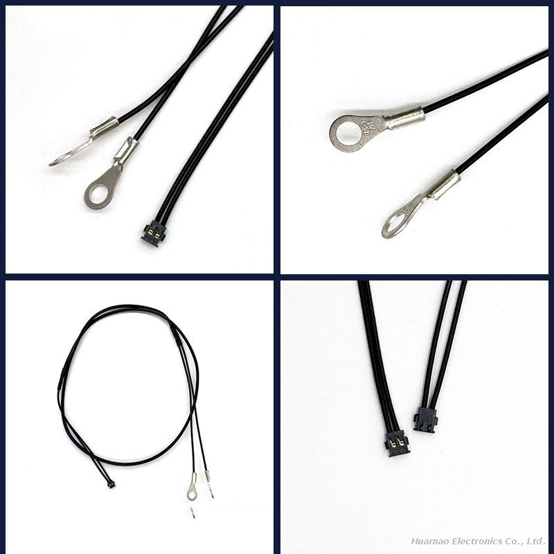 Amphenol 10114829-10102lf To Molex 78172-2p 1.25mm Pitch Wire To Board Wafer Vertical Cable Harness Electronic Encoder Cable Assembly Customized