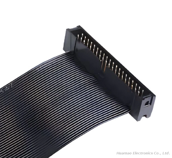 Black Flat Ribbon Cable