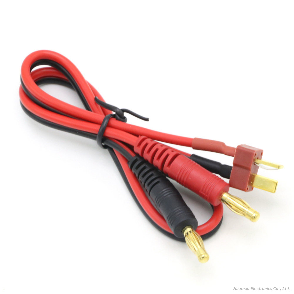 XT60 XT90 EC5 TRX Plug Connector T Plug To 4.0mm Banana Head Charging Cable Model Aricraft Charger