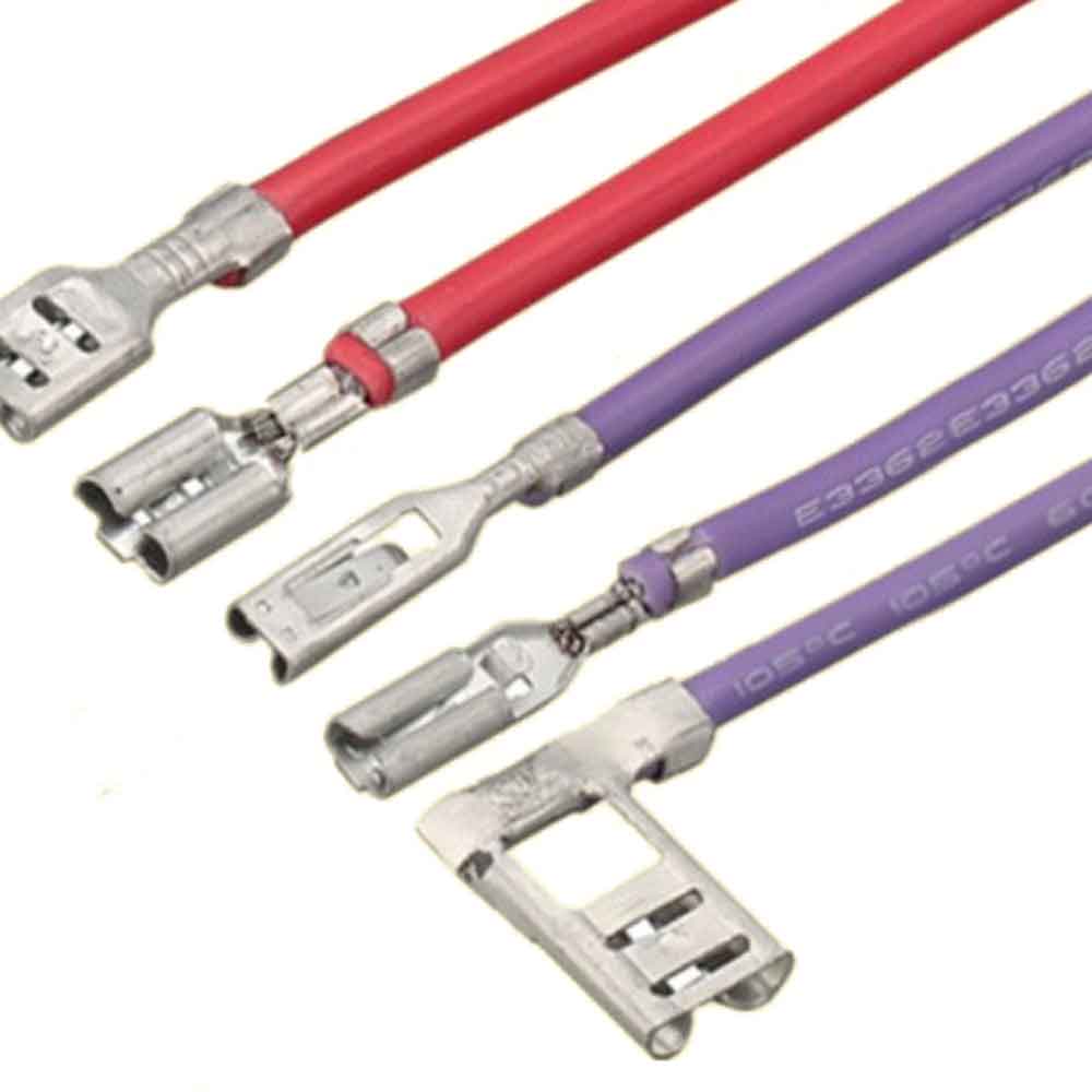 SFO-41-187N Connector Cable JST SFO-61T-250A 6.3mm Spring Terminal Wire (3)