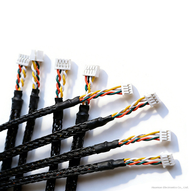 XH2.5-1*4P Terminal Wire Male And Female Docking Communication Cable AI Robot Internal Wiring Harness