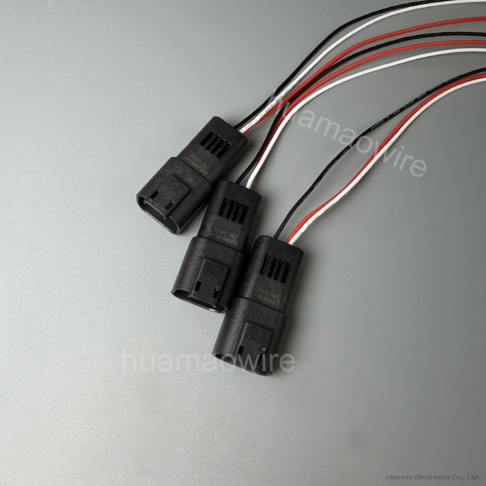 TE 2356631-1 Automotive Centerline Sealable Black Wire Power Cable Harness Wrap with Non-flammable Adhesive Tape