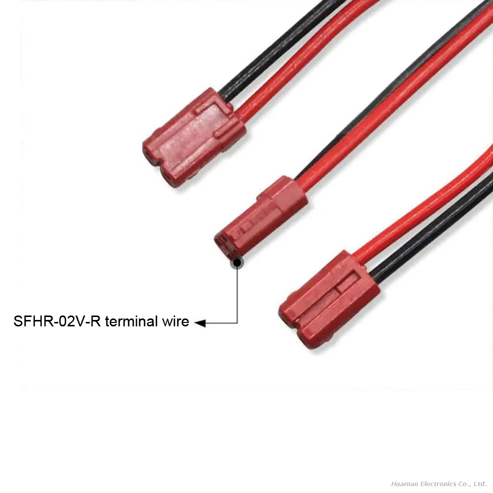 1.8mm Terminal Wire JST SFHR-02V-R Lithium Battery Internal Wiring Harness Connection Cable