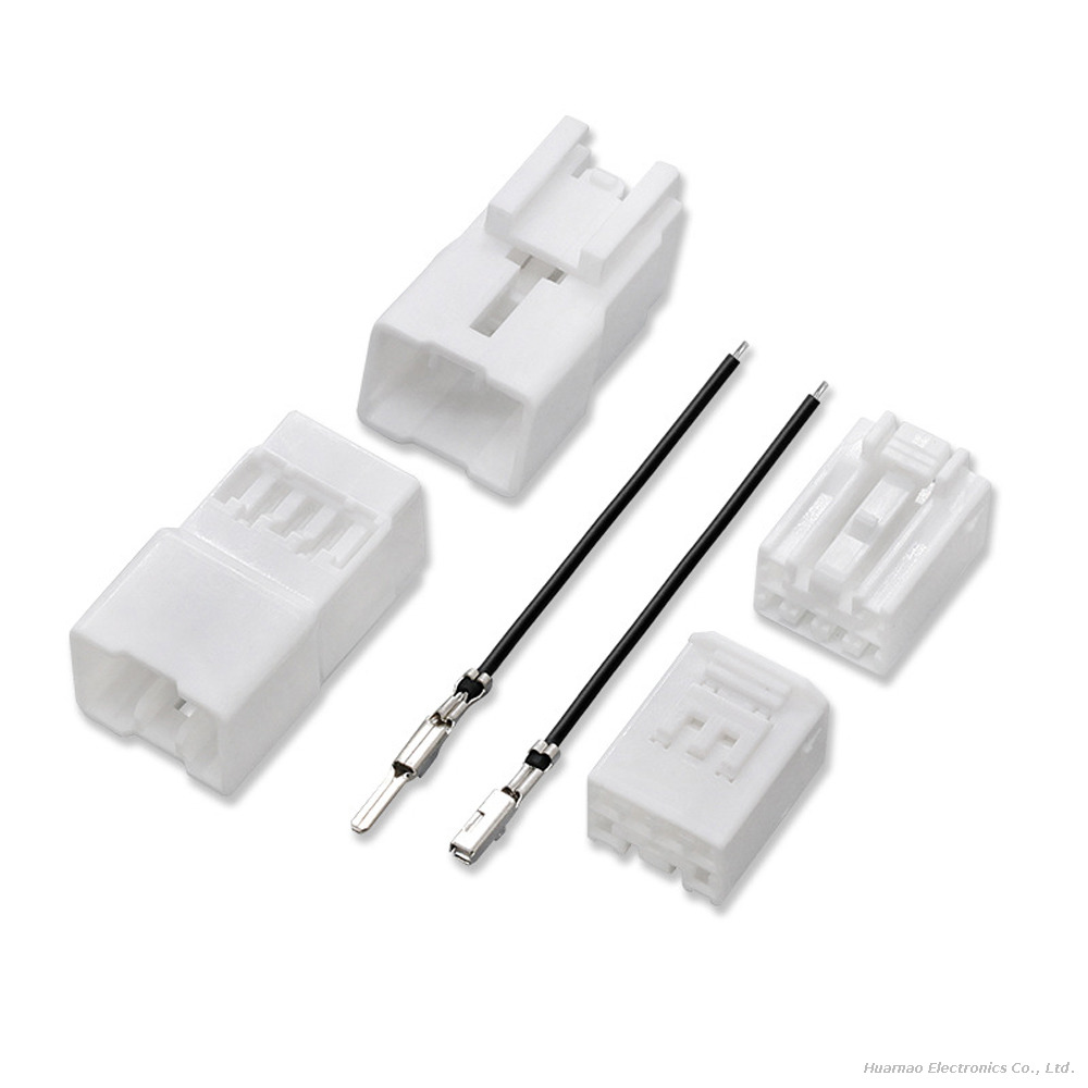 DJ7064Y-2.2-11/21 Terminal Wire Male And Female Plug Connector Automotive Wire Harness Customization