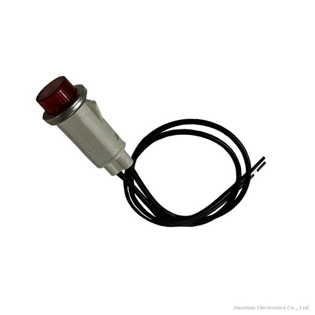 Aperture Φ12mm Red, Yellow, Green, Blue And White CE Indicator Light Wiring Harness
