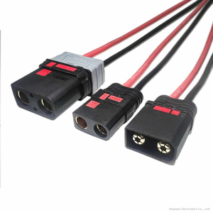 Customization QS7L QS8-S QS9L QS10P QS12 Anti-Ignition Connecting Cable Electric Vehicle High Current Plug