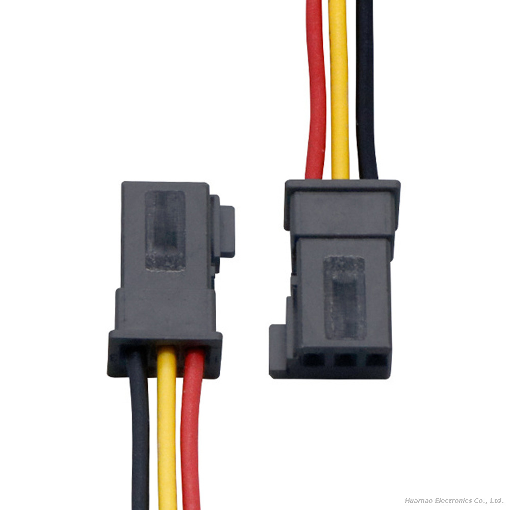 TE 1-1718346-1 3P Auto Terminal Loom Vehicle Door Interior Electrical Connection Wire