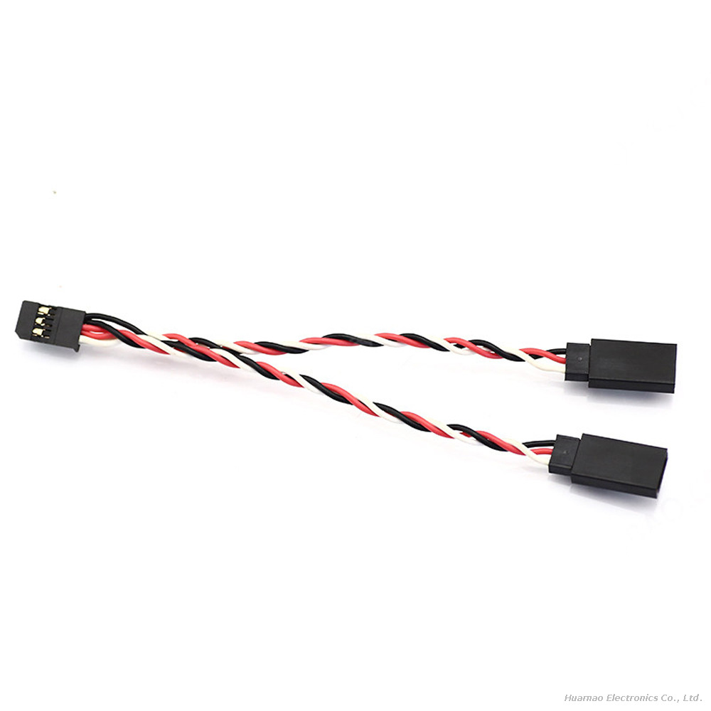 FUTABA JR Servo Y Cable Anti-interference Parallel Twisted Cable 30 Core Flight Control Wire Harness