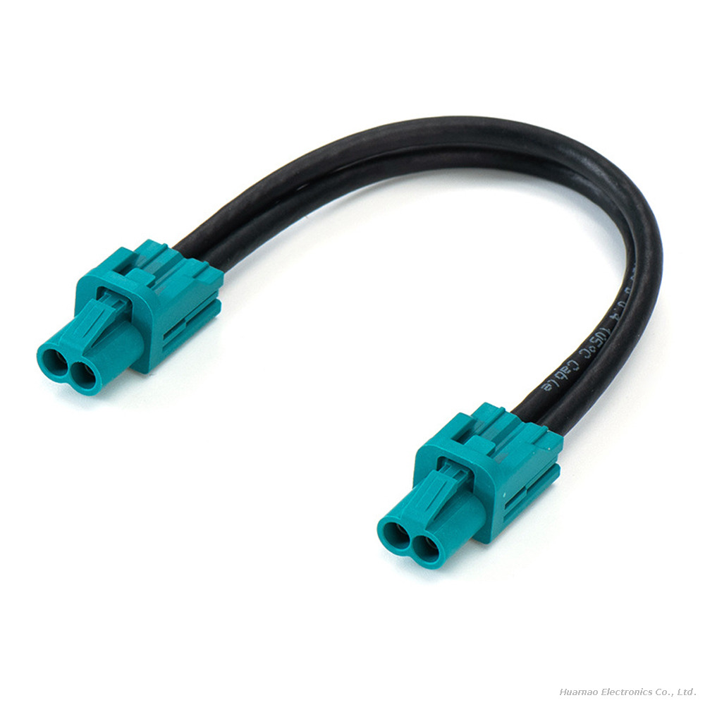 FAKRA RF Automobile Connector Cable Male To Female Electronic Components Communication Antenna Wiring Harness