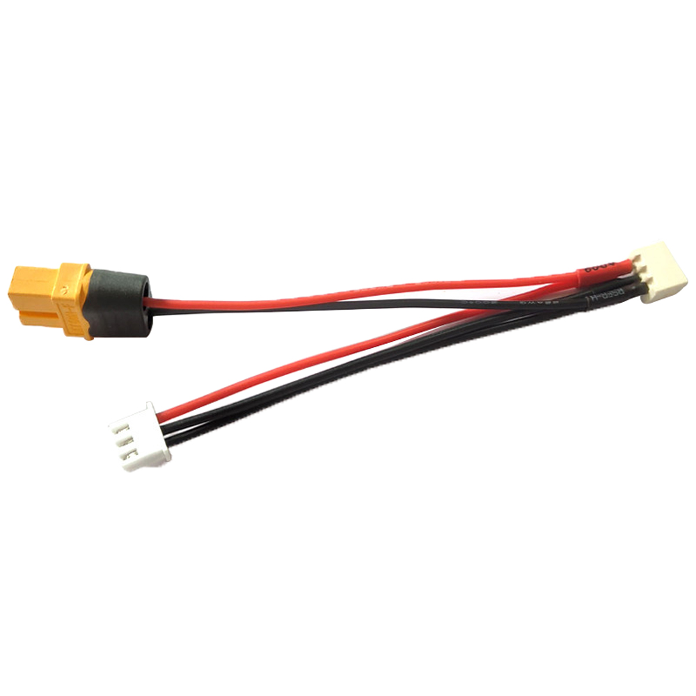 Amass XT60 to XH2.54 Plug Connector Wire FPV D6 Model aircraft Lithium Battery Charging Adapter Cable (2)
