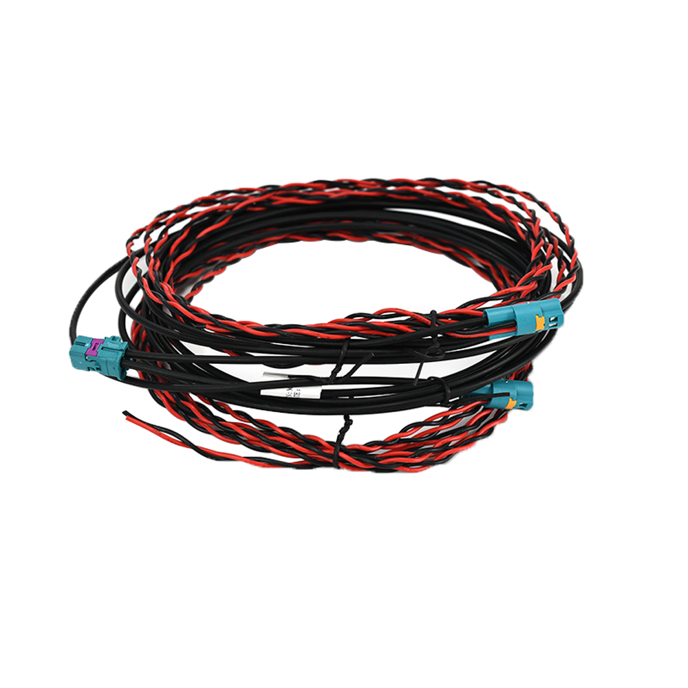 TE 2298721-9 Connector Wire Harness Mini Fakra 1 to 2 for BYD Automotive Reversing Camera Cable Assembly (5)