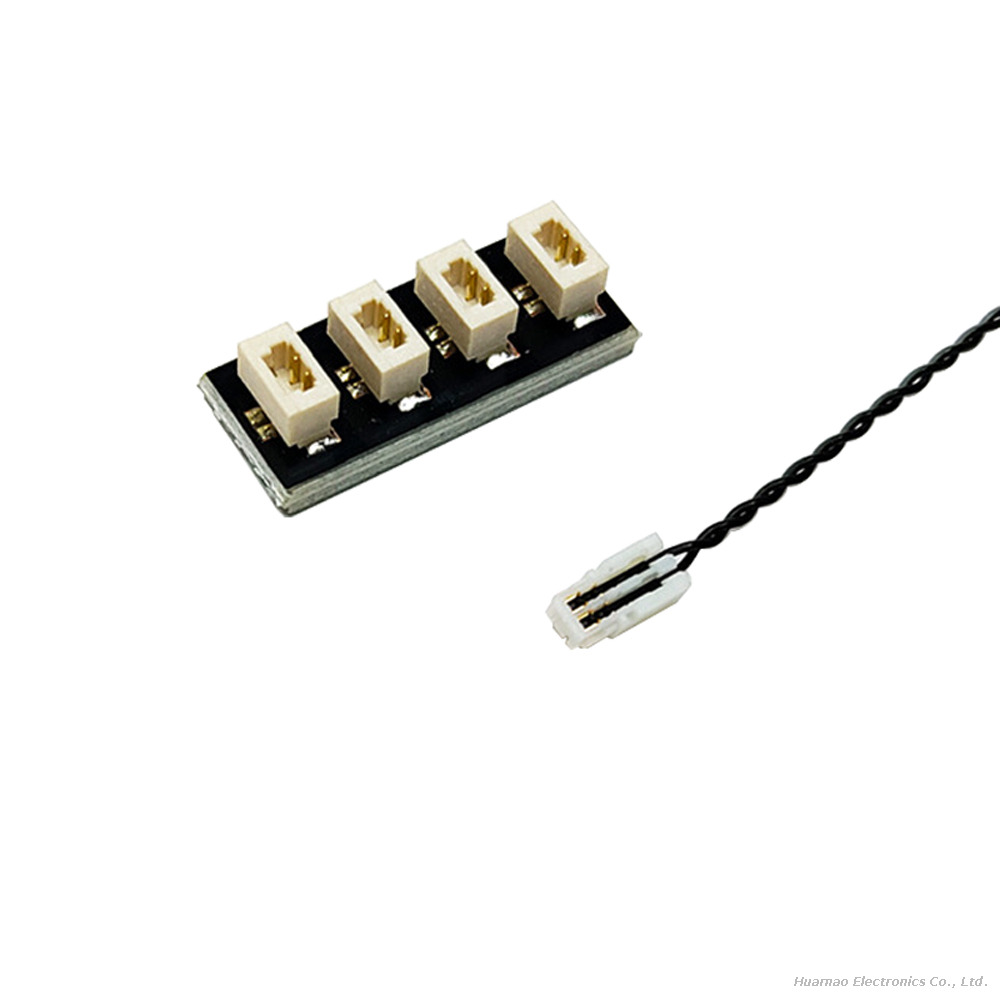 2Pin 0.8mm Pitch IDC Wire with Long Housing for Photoelectric Devices