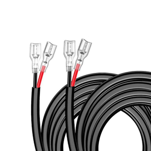 2.8mm Double Row 4P Connector And Spring Terminal Wire with Protective Silicone Tube Cover