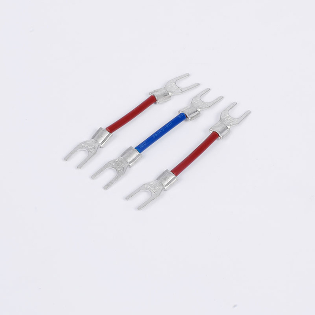 SV1.25 3.2 4.2 6.2 2-core Y-shaped U-shaped Fork Type Pre-insulated Terminal Cable