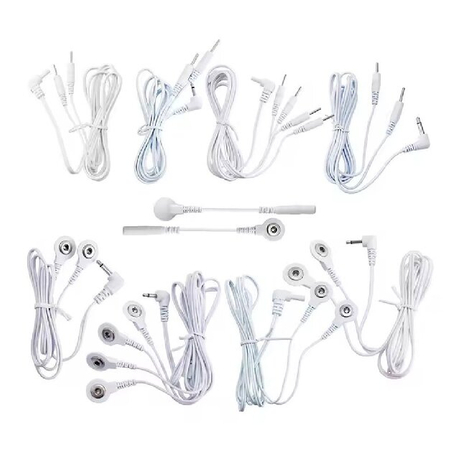Customized Reusable 3.5mm Female ECG Snap Stimulation Cable