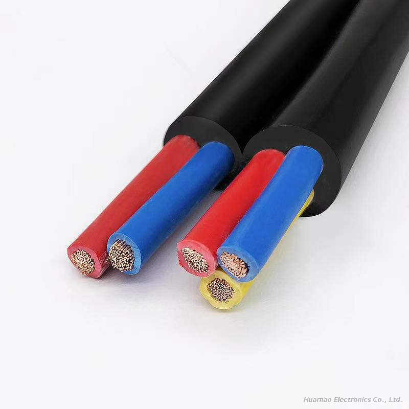 PVC Insulated Wire RVV5 1/2/3/4/5/6 Cores Electrical Wire And Cable