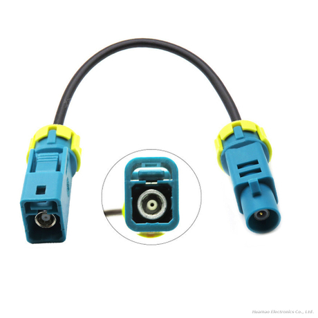  Fakra Connector Wire Female And Male Mini Terminal Cable Waterproof Wiring Harness