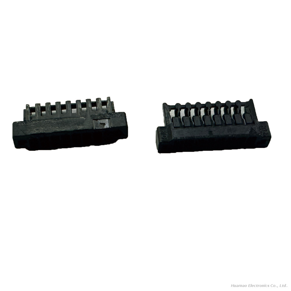 Custom DF53-6P-0.6H 0.6mm Pitch IDC Cable Plug Connector Terminal Wire Harness