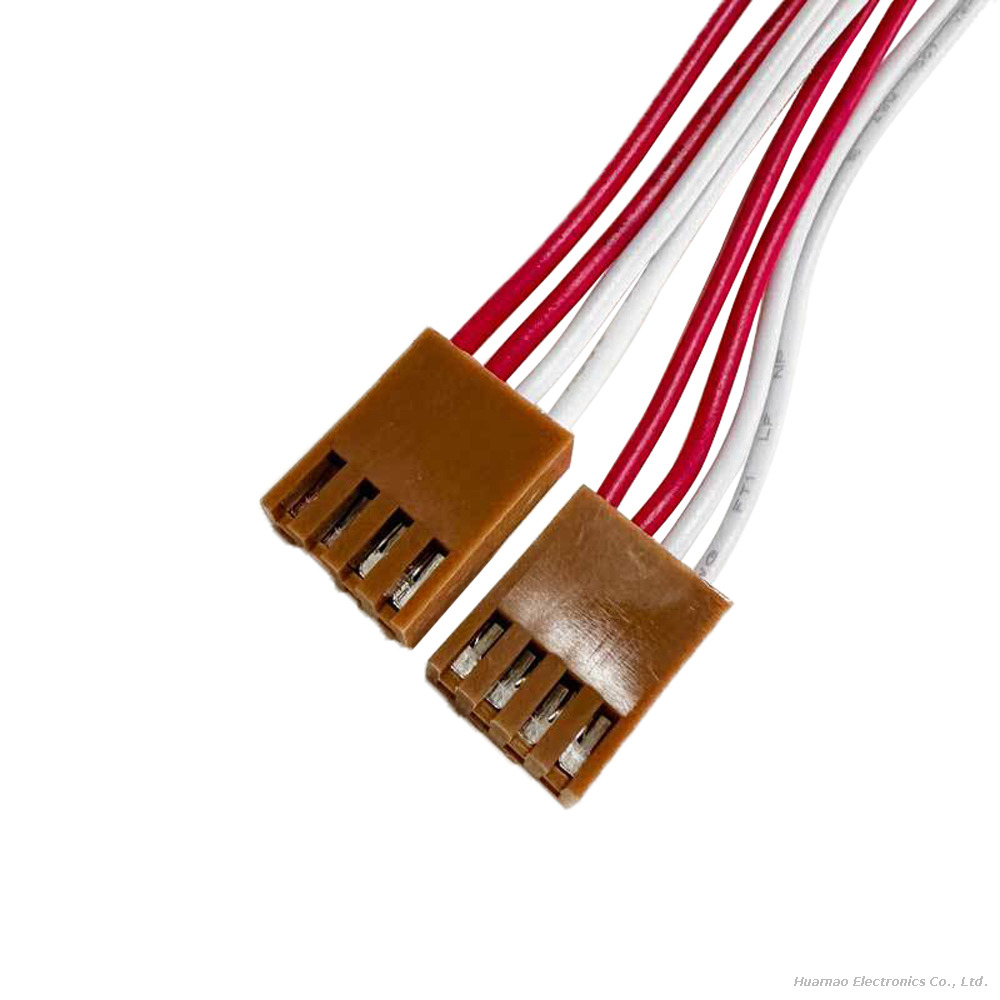 JAE 2.54mm IL-4S-S3L-(N) Terminal Wire Battery Plug Connector Cable