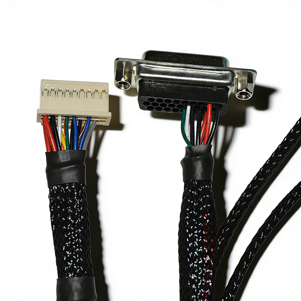 Molex513820900 to DB15P Plug Connection Cable JST Connector Printed Transmission Motor Wire Harness (4)