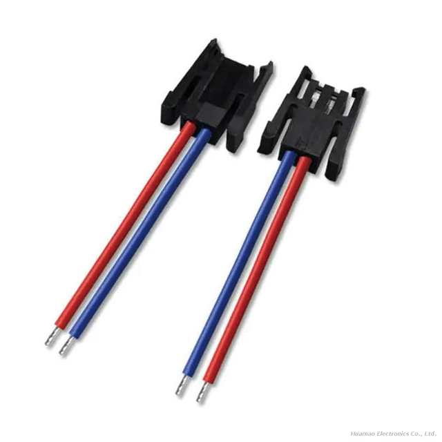 JAE 2.54mm Terminal Wire With Double Buckle PLC Lithium Battery Connector Cable