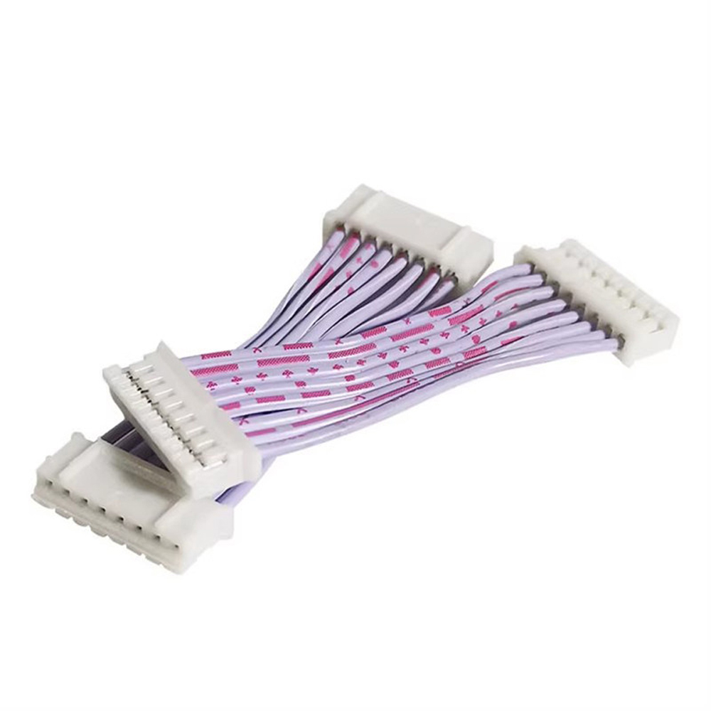 PH2.0 Red and White Cable Double-Ended Same Direction 8Pin Terminal Electronic Connector Wire (1)