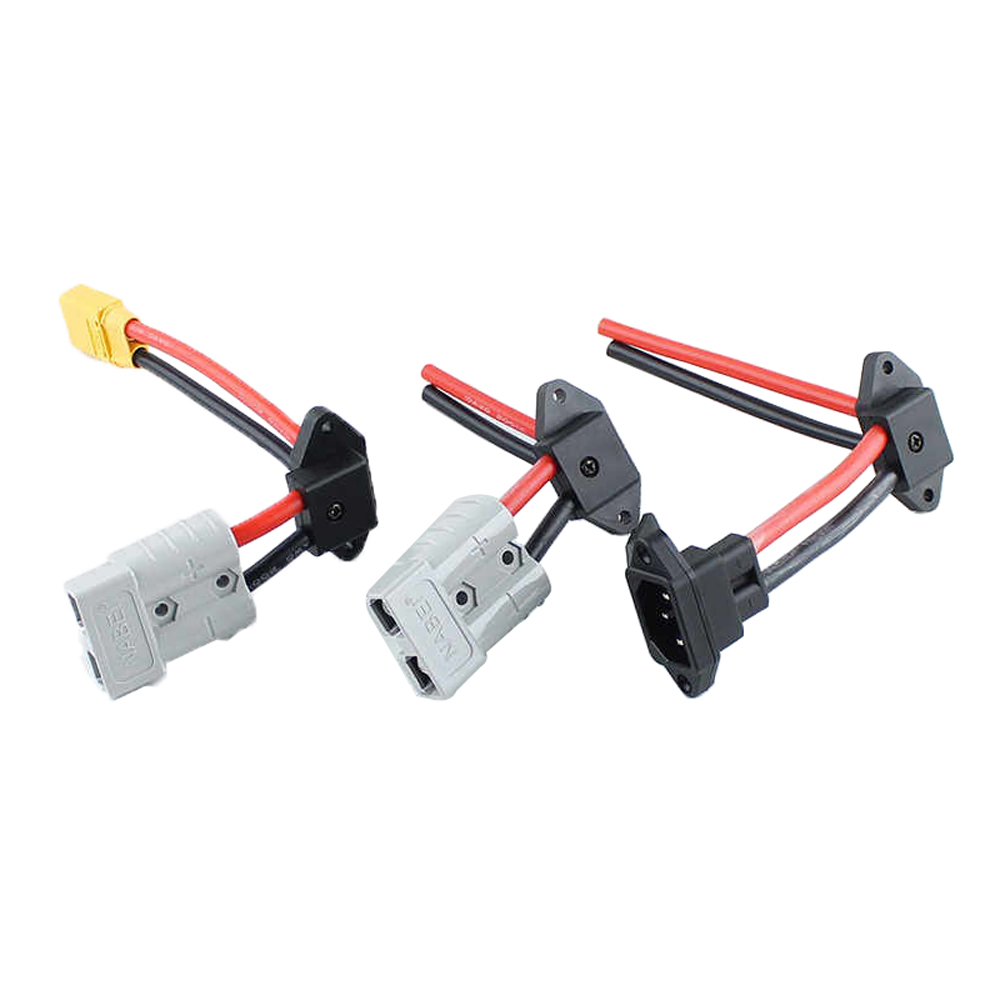 50A Lithium Battery Charging Cable to XT90 Plug Connector Electric Vehicle Charging Socket Cable Assembly (4)