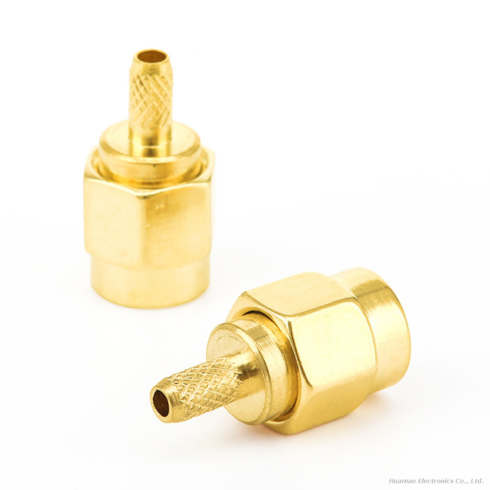 SMA-J-1.5 Internal Thread Inner Pin Coaxial Connector Wireless Antenna Adapter