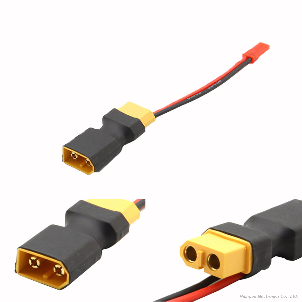 XT90 To XT60 To XT30 And JST SYP Plug Connector Cable Male To Female LED Light Strip Power Supply Wire Battery Extension Cable