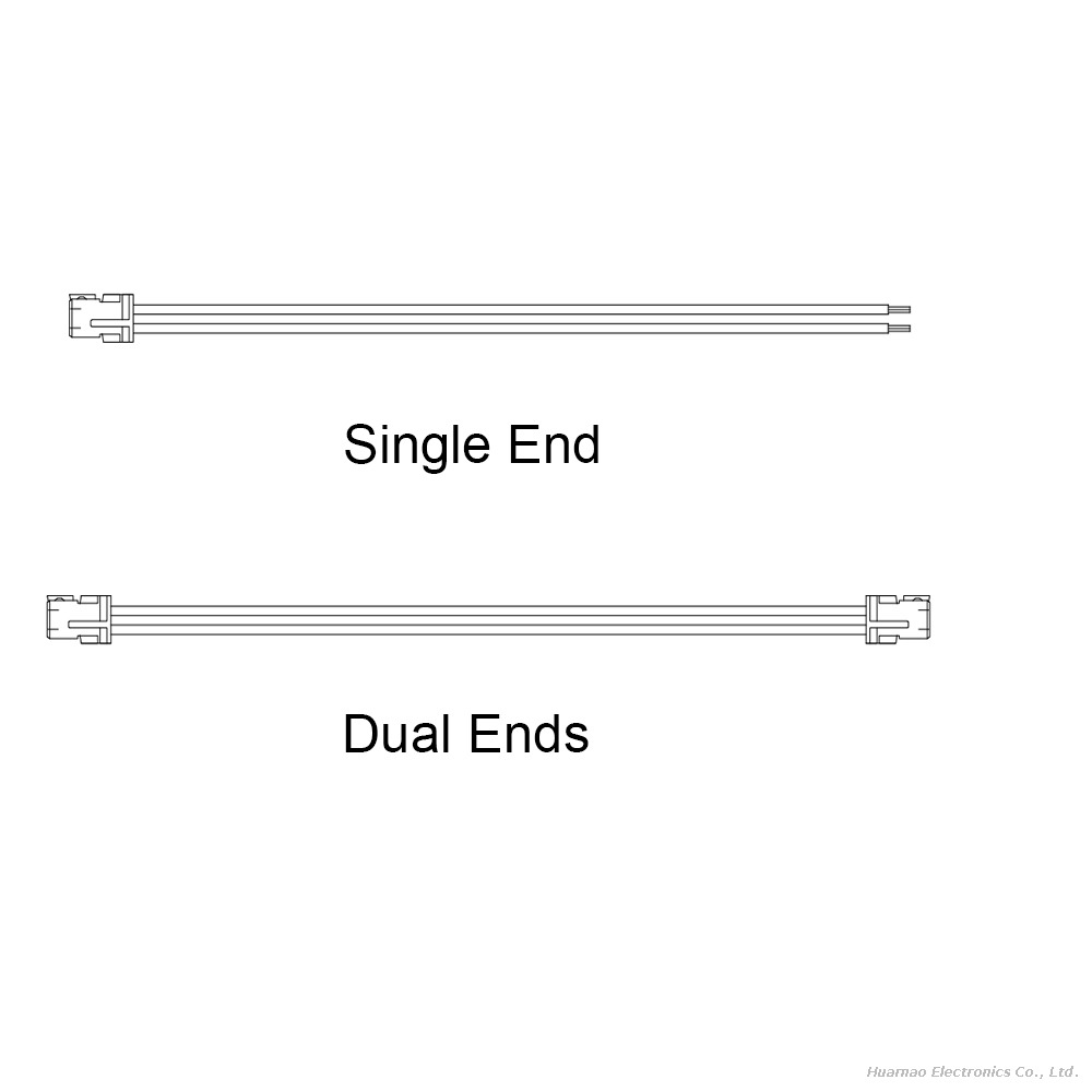 JST PHDR-22VS Double Row Connector Cable 2.0mm Pitch Terminal Wire SPHD-001T-P0.5