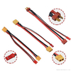 XT60 To JST SYP 2-Pin Power Take-off Cable Flexible Silicone Wire for RC Aircraft/Car Lighting Equipment