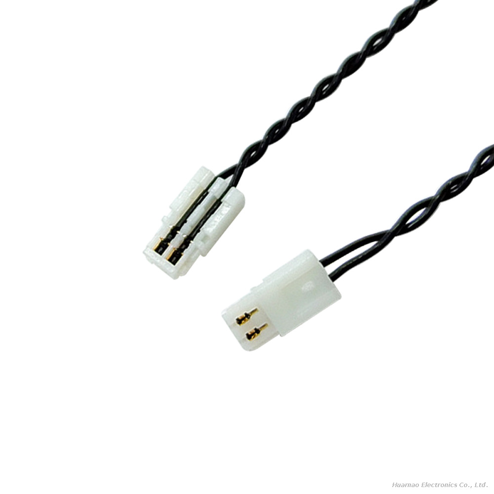 2Pin 0.8mm Pitch IDC Wire with Long Housing for Photoelectric Devices