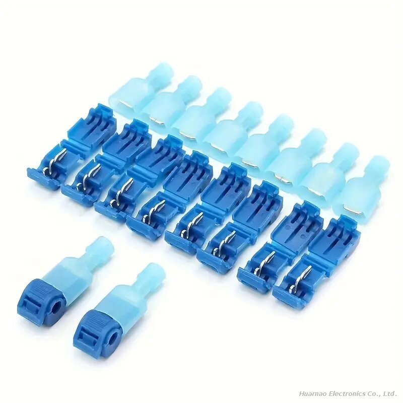 T Tap Wire Connectors, T Wire Quick Splice Connector, T Connectors for Wiring with Storage Case
