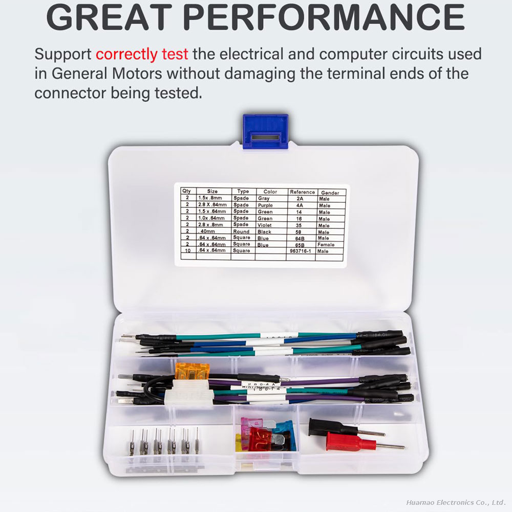 Yoursme J-35616, TP-300-A Terminal Probe Test Kit for GM Vehicles- An Affordable Alternative for EL-35616-300-A, 35616, J-35616 (Set of 26 with Box)