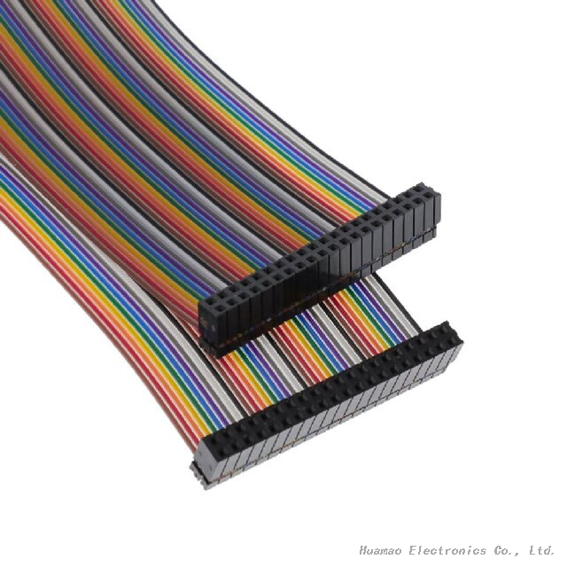 Samtec ISDF-20-D Series 1.27mm Pitch Double Row Connector Cable Assembly
