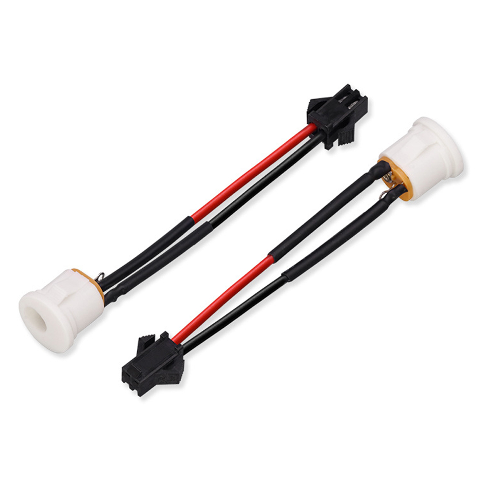 SM2.54-2P Terminal Wire Card Type DC022 5521 5525 Female Connector Red and Black Wiring Harness (1)