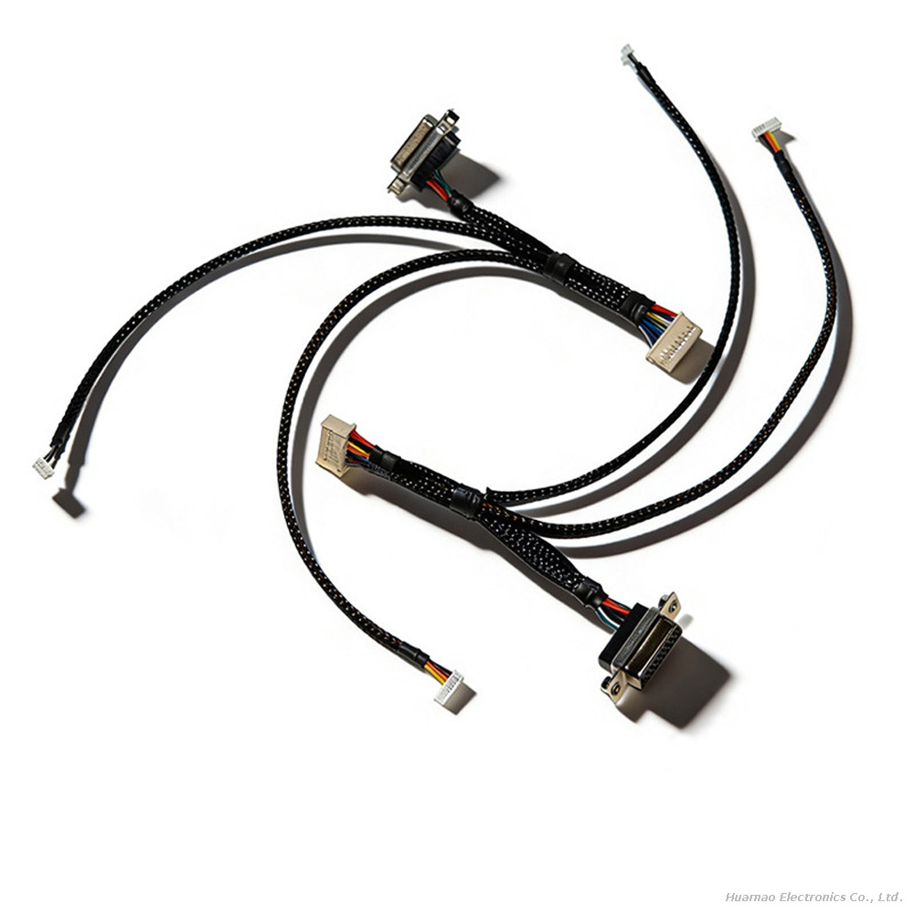 Molex50579402 To DB15P Plug Connection Cable JST Connector Printed Transmission Motor Wire Harness