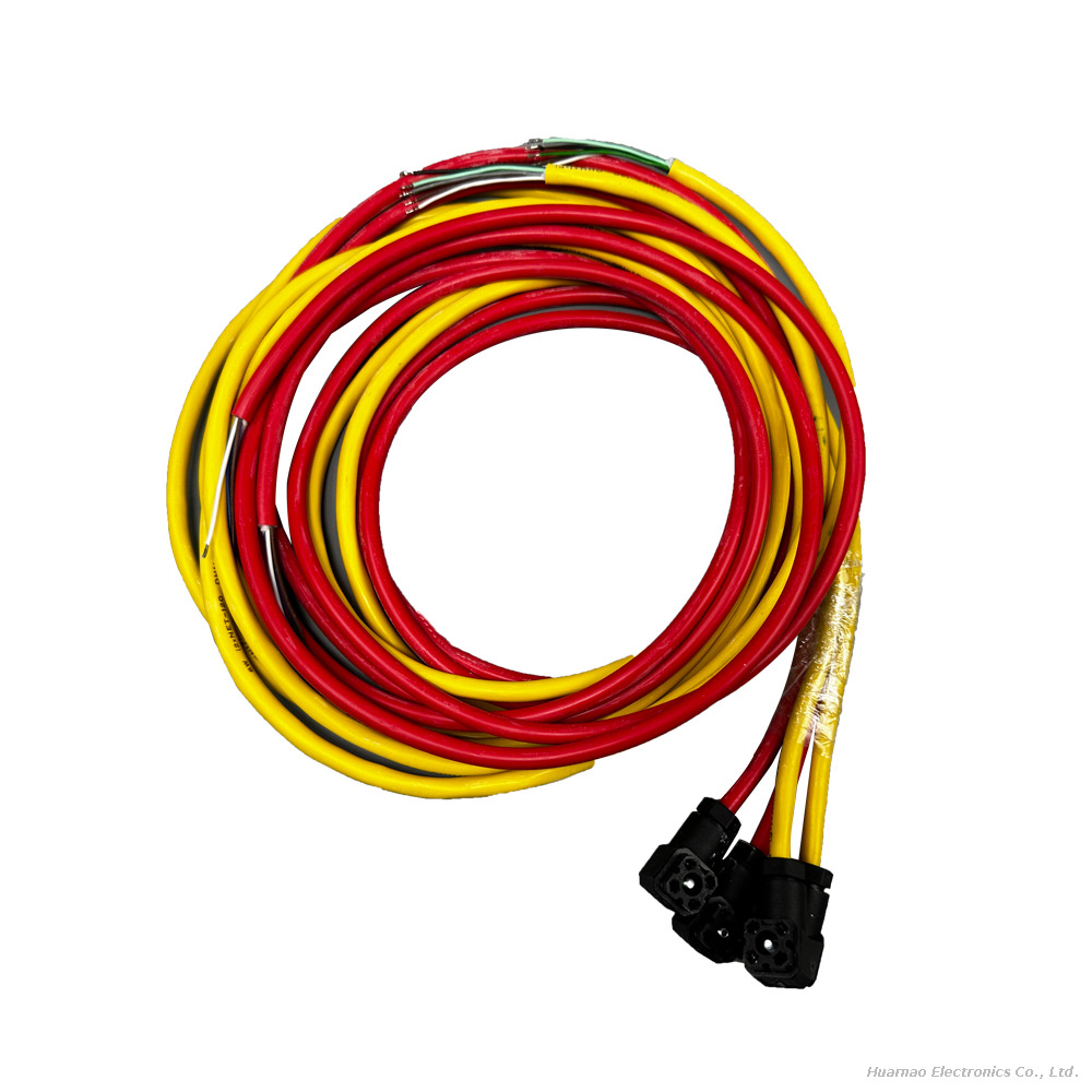 Hirschmann G4W1F Female Connector Cable 4Pin Power Connection Wire