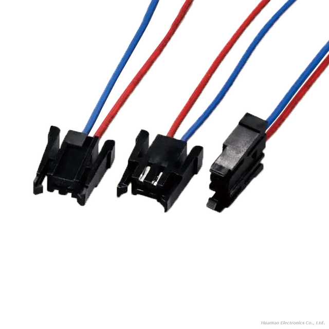 JAE 2.54mm Terminal Wire With Double Buckle PLC Lithium Battery Connector Cable