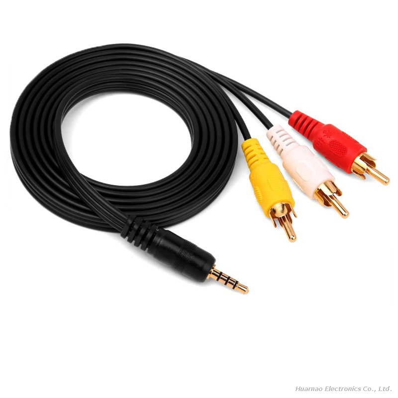 ​ ​​3 RCA Video Audio Cables 3 Rca To 3 Rca Cable